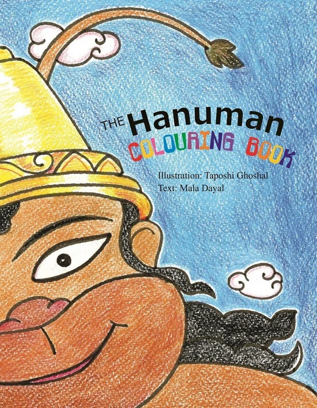 Writing Is Fun to The Hanuman Colouring Book: 4 kiddie delights