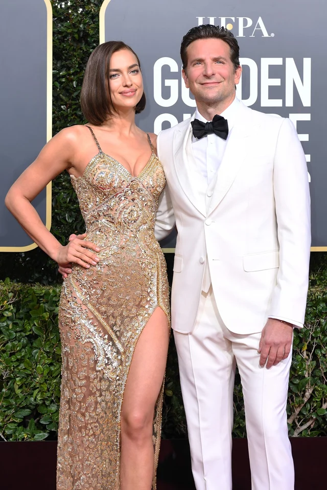 Irina Shayk with Bradley Cooper