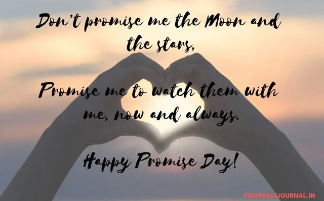 Promise Day 2019: Wishes, greetings, images to share on SMS, WhatsApp, Facebook