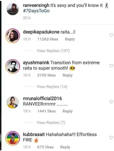 Deepika’s ‘yummy’ comment on Ranveer’s ‘I’m sexy and I know it’ video is the new kinky