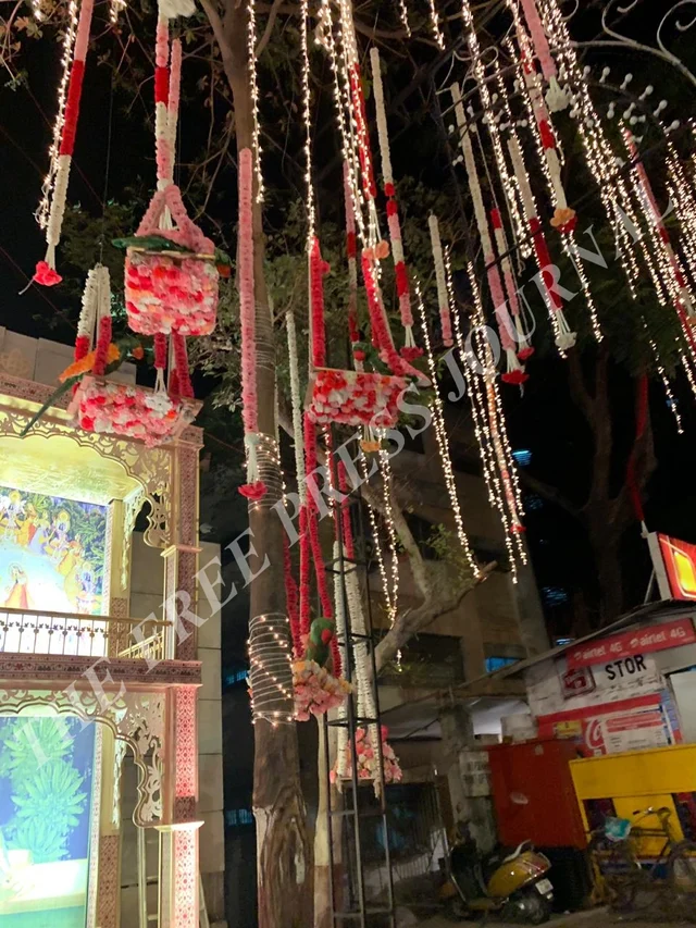 Mukesh Ambani’s Mumbai residence Antilia lit ahead of Akash and Shloka’s wedding