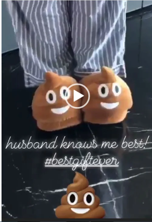 Deepika Padukone flaunts her poop emoji slippers gifted by hubby Ranveer Singh