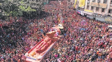 Rang Panchami: City awash with colours