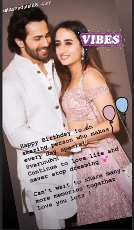 Natasha Dalal sends out love to Varun Dhawan in birthday post, says ‘can’t wait to share more memories together’