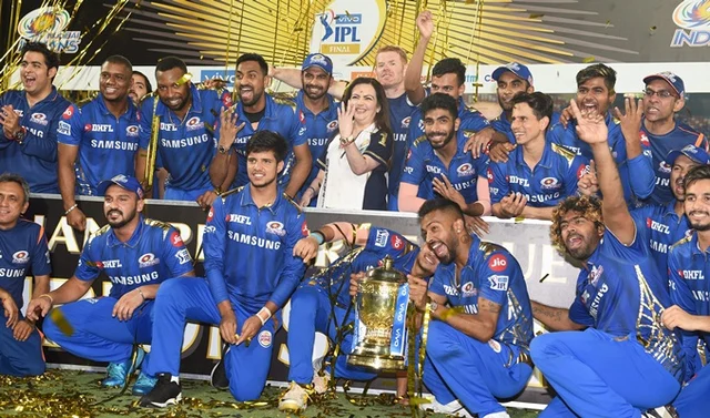 10 ecstatic pictures of Mumbai Indians’ 4th IPL title triumph after thrilling victory over Chennai Super Kings