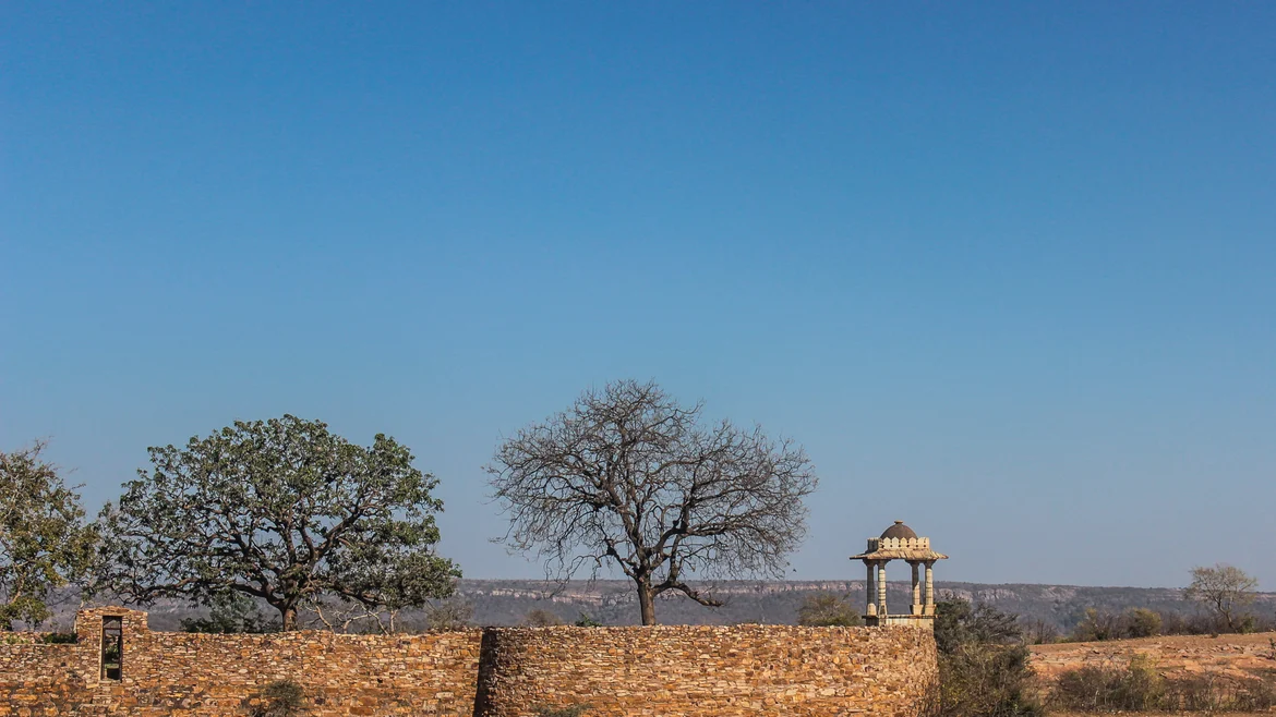 The walls that have protected the fort for centuries