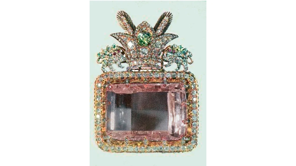 The Darya-i-Noor is almost twice the size of the Kohinoor