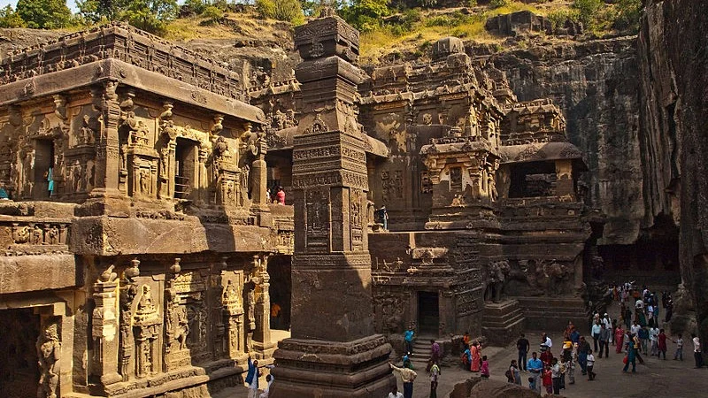 The Kailash Temple at Ellora