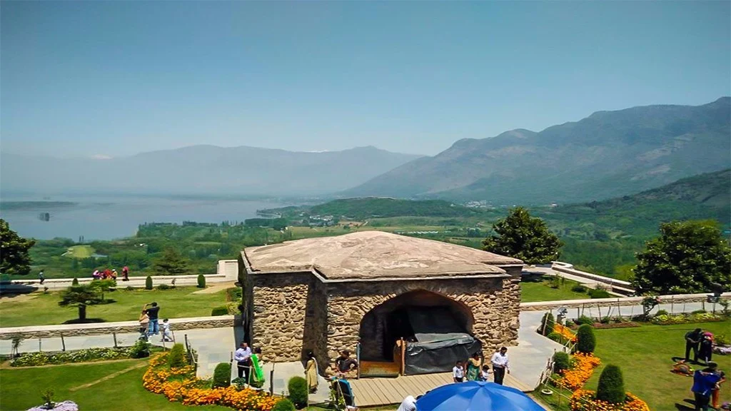 Pari Mahal overlooks the Dal Lake in Srinagar