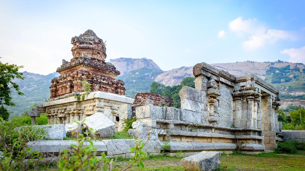 Venkatesvara Vishnu temple in the Chandragiri fort complex