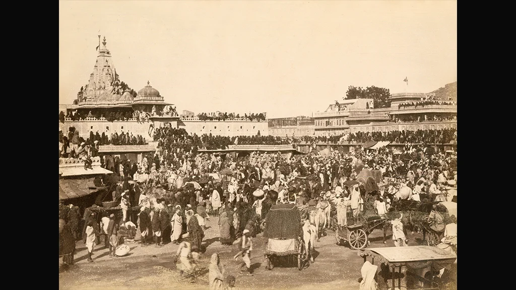 Bari Chopar, Jaipur by Deen Dayal circa 1885 CE
