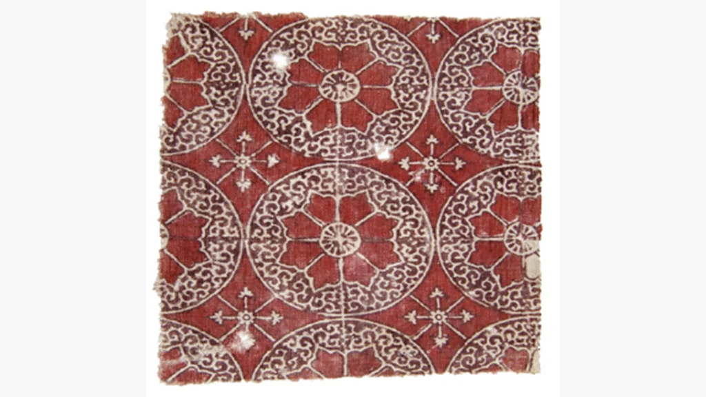 An Indian fabric fragment from Egypt belonging to the 15th century CE