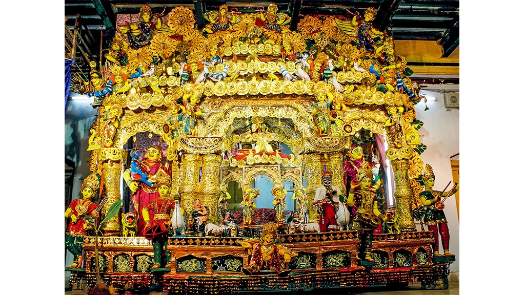 Decorations for the Rath Yatra