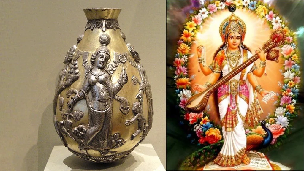 Anahita (Left) and Saraswati (Right)