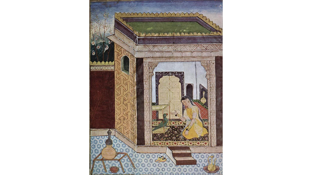 Mughal miniature paining 
