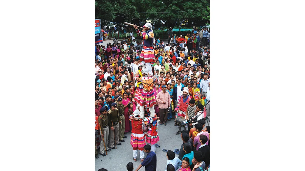 The annual procession of Nanda Devi