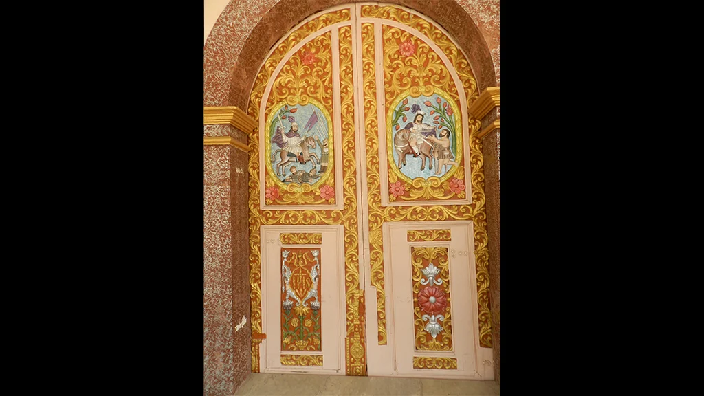 The Vasai Portuguese Fort Church Door