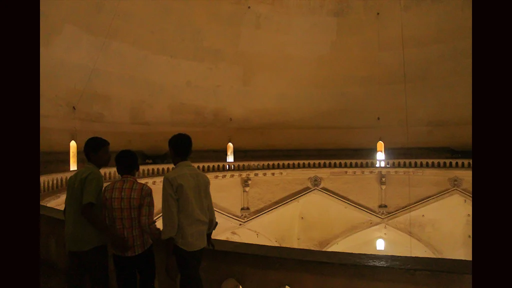 The whispering gallery