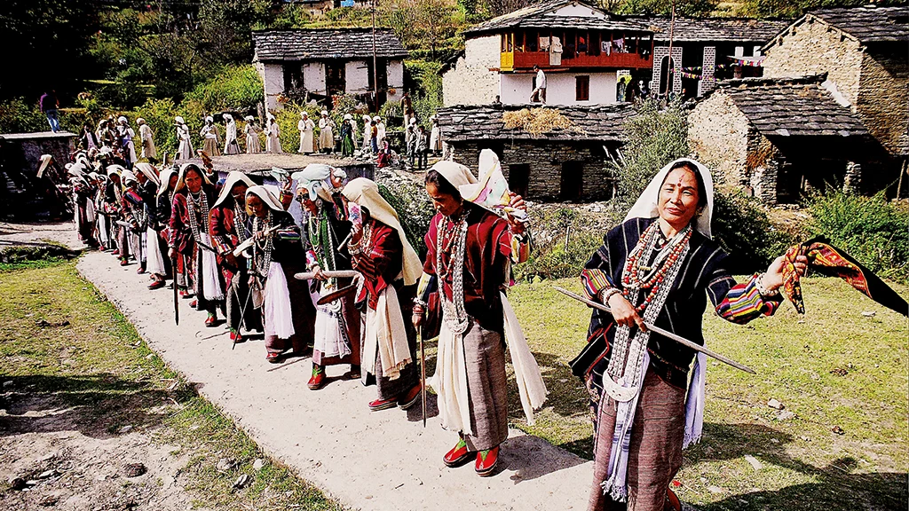 The book examines the position of women in Kumaon society