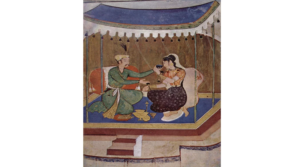 An illustration from <i>Rasikpriya</i>