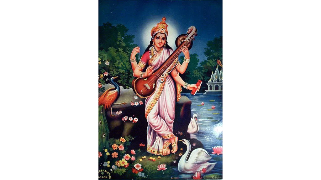 Saraswati’s worship transcends geography and faiths