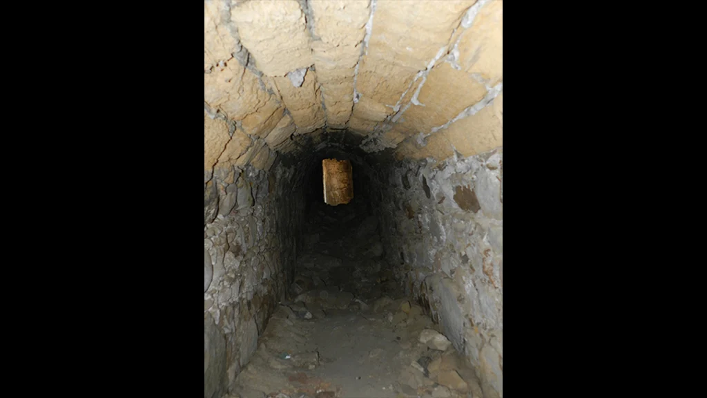 The secret tunnel was made for the Captain to make a quick escape in case of an attack