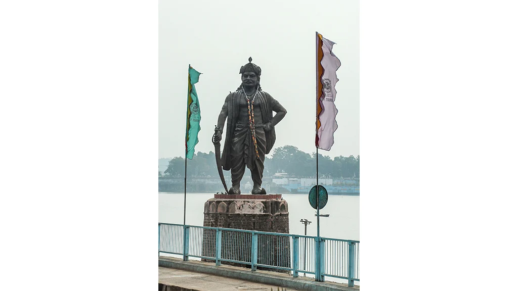 Statue of Raja Bhoj at Bhopal