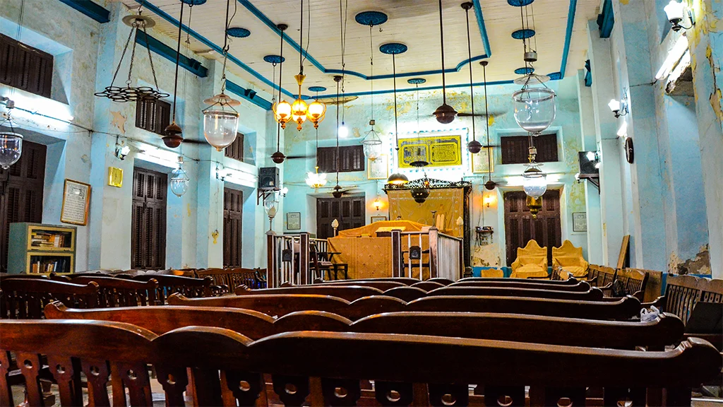 The oldest Bene Israeli synagogue Shah Harahamim 
