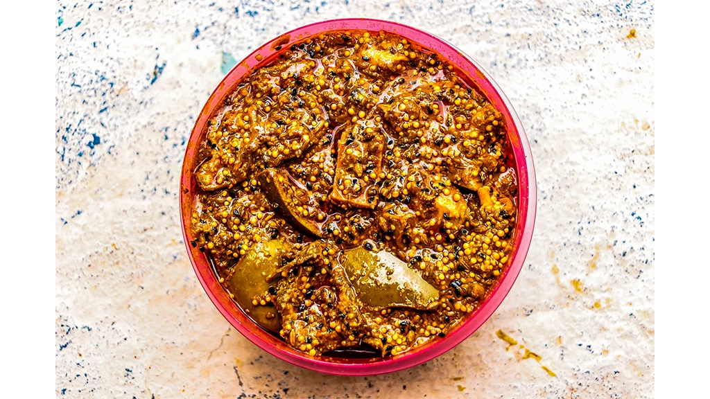 Mango pickle from Bihar