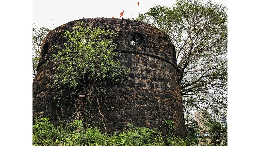 Bastion inside the Belapur Fort