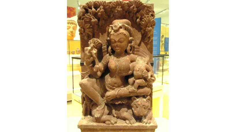 Ambika - the Yakshi of Neminath