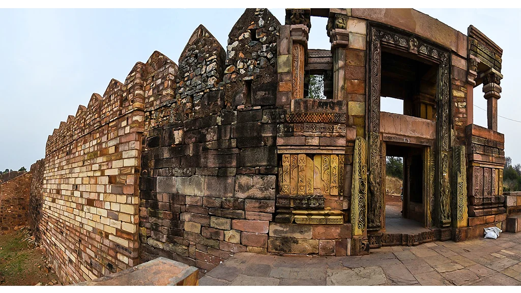 One of the seven entrances to the fort