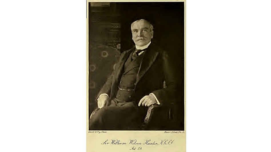 Photograph of W.W. Hunter 