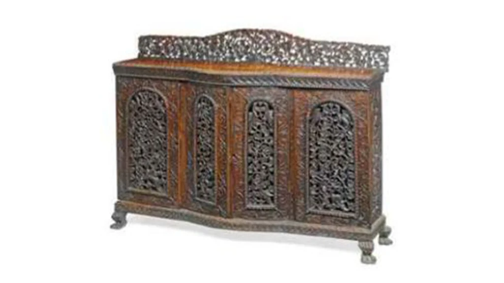 Bombay Blackwood furniture was an amalgamation of European sensibilities and Indian craftsmanship