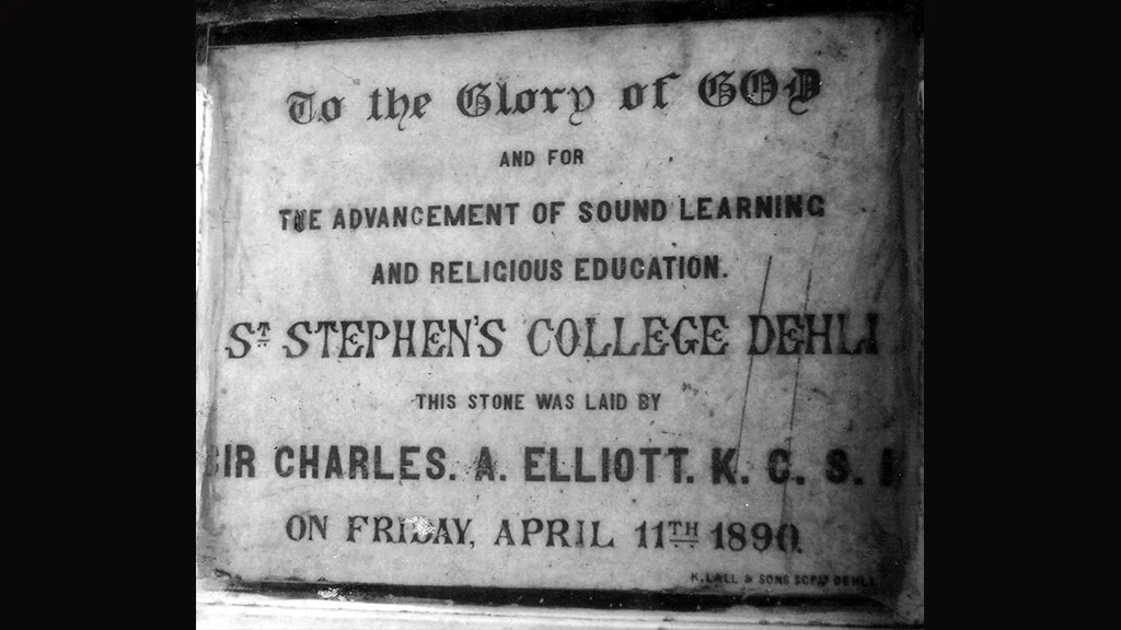 St. Stephen’s plaque