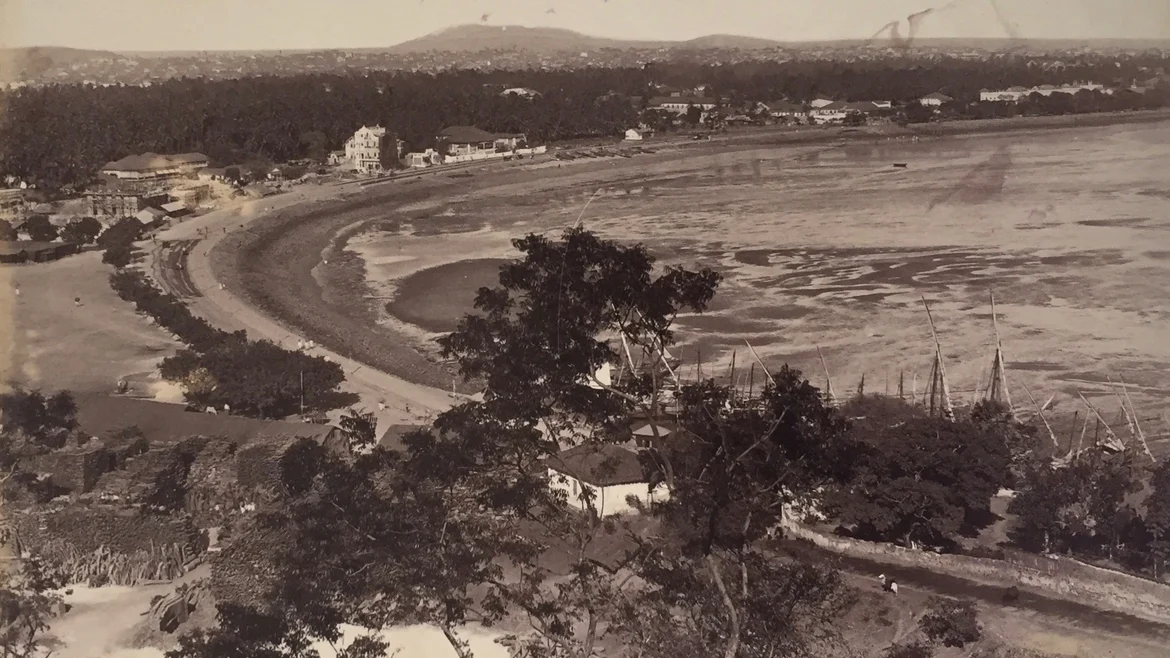 View from Malabar Hill, Bombay, 1880