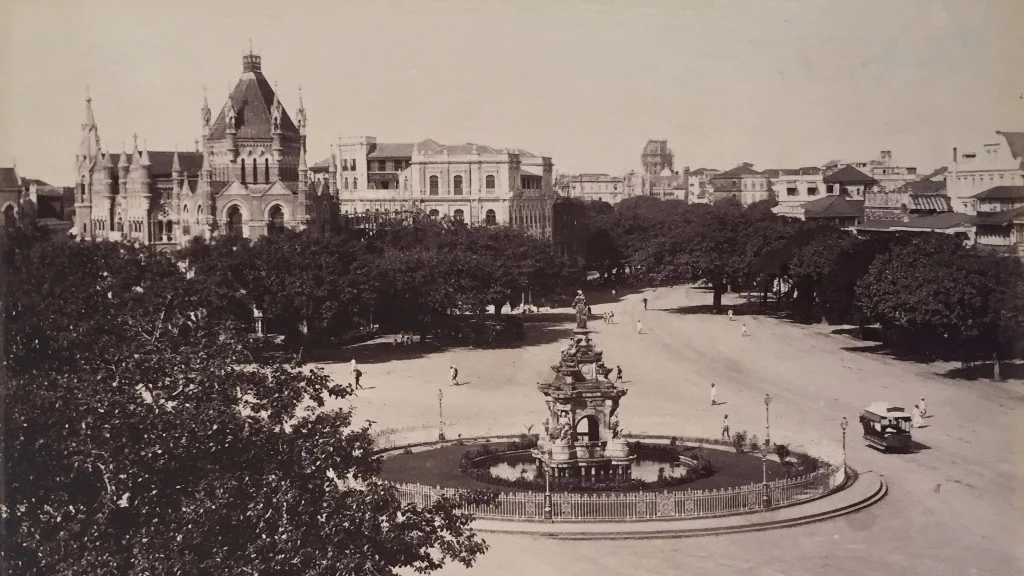 Flora fountain, Bombay, 1896