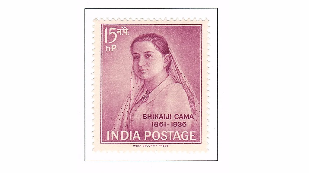 Commemorative stamp of Madam Cama