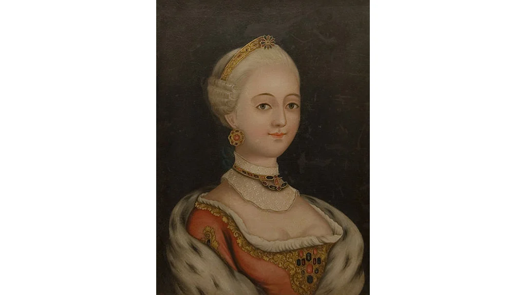An artist’s imagination of Akbar’s European Wife