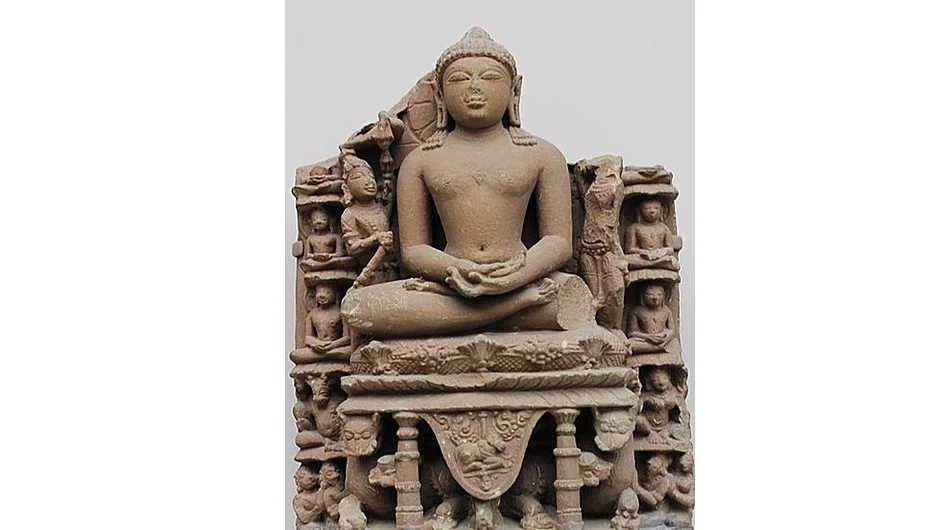 10th century CE sculpture of Adinath 