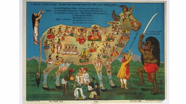 The Holy Cow, Raja Ravi Varma Press