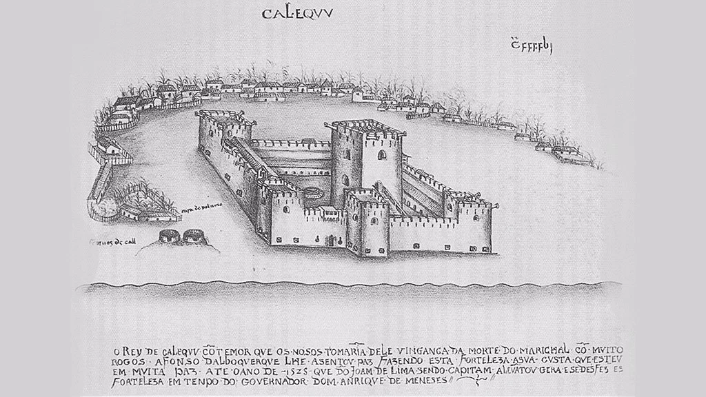 Portuguese fort at Calicut 