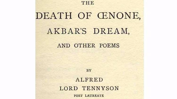 Book - Akbar’s Dream by English poet Lord Alfred Tennyson