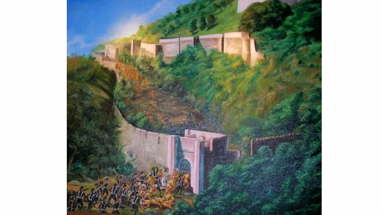 Battle of Kangra in 1809
