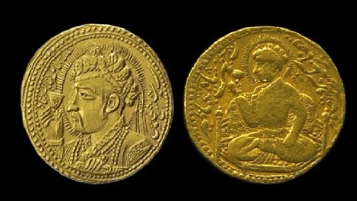 Portrait type coins of Jahangir