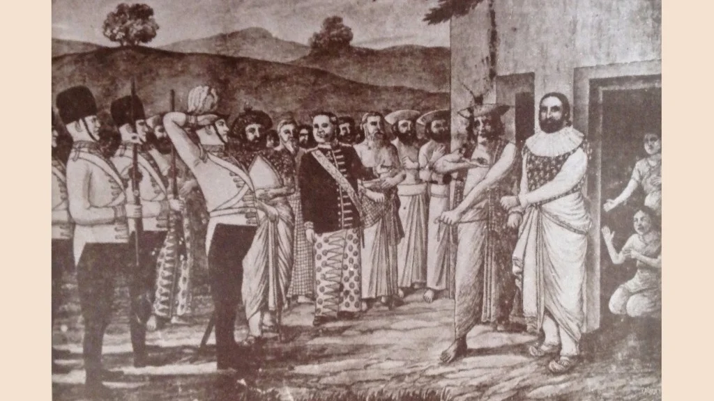 Capture of Sri Wickrama Rajasinhe