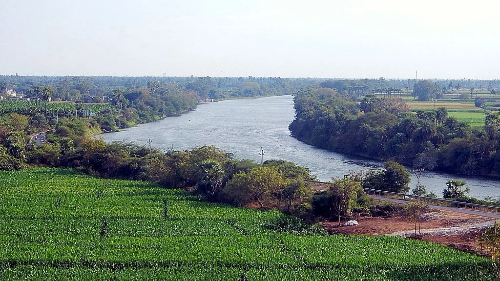 Buckingham canal near Vijayawada, Andhra Pradesh