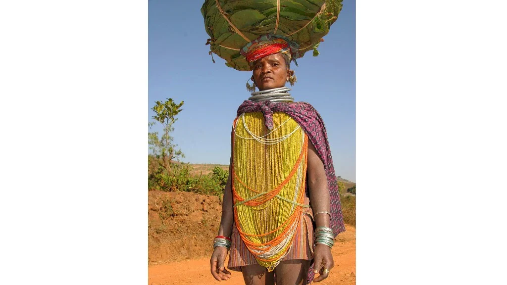 A woman from Bondo tribe