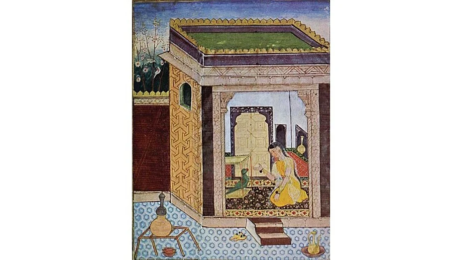 A scene from the Tutinama (1556–1565 CE)