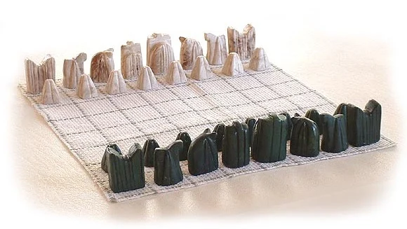 Conventional chess pieces from the Arab world
